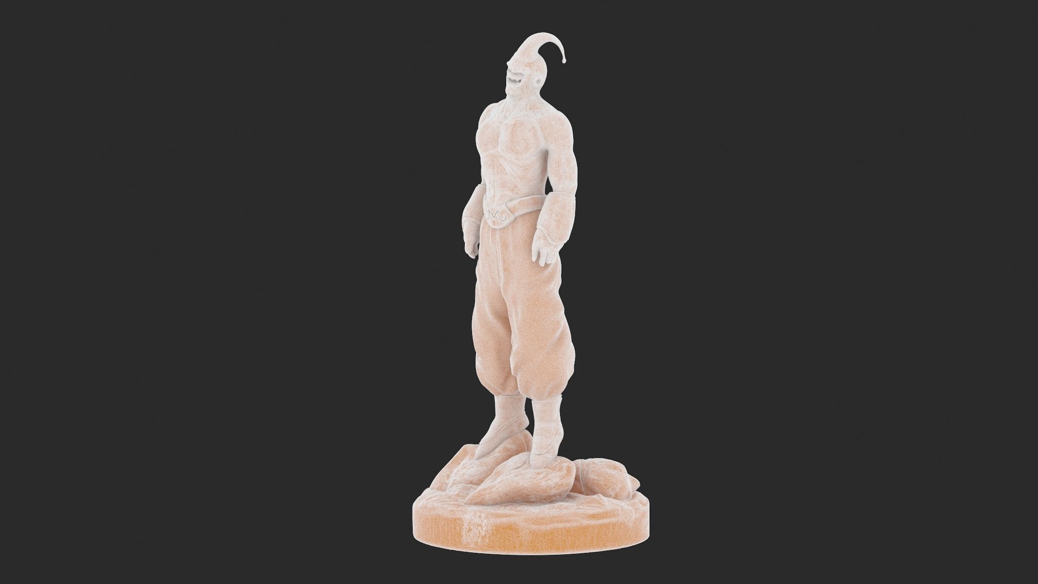 Majin Buu Thin 3D Print 3D print model_15