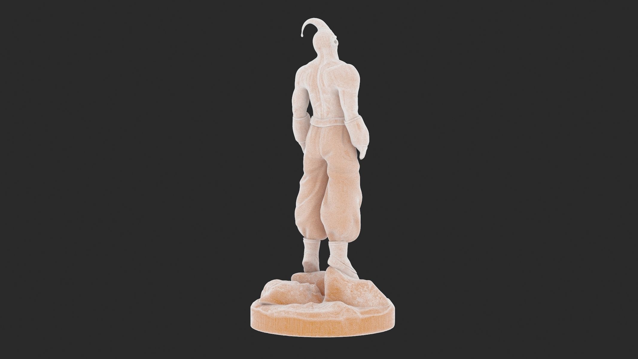 Majin Buu Thin 3D Print 3D print model_13