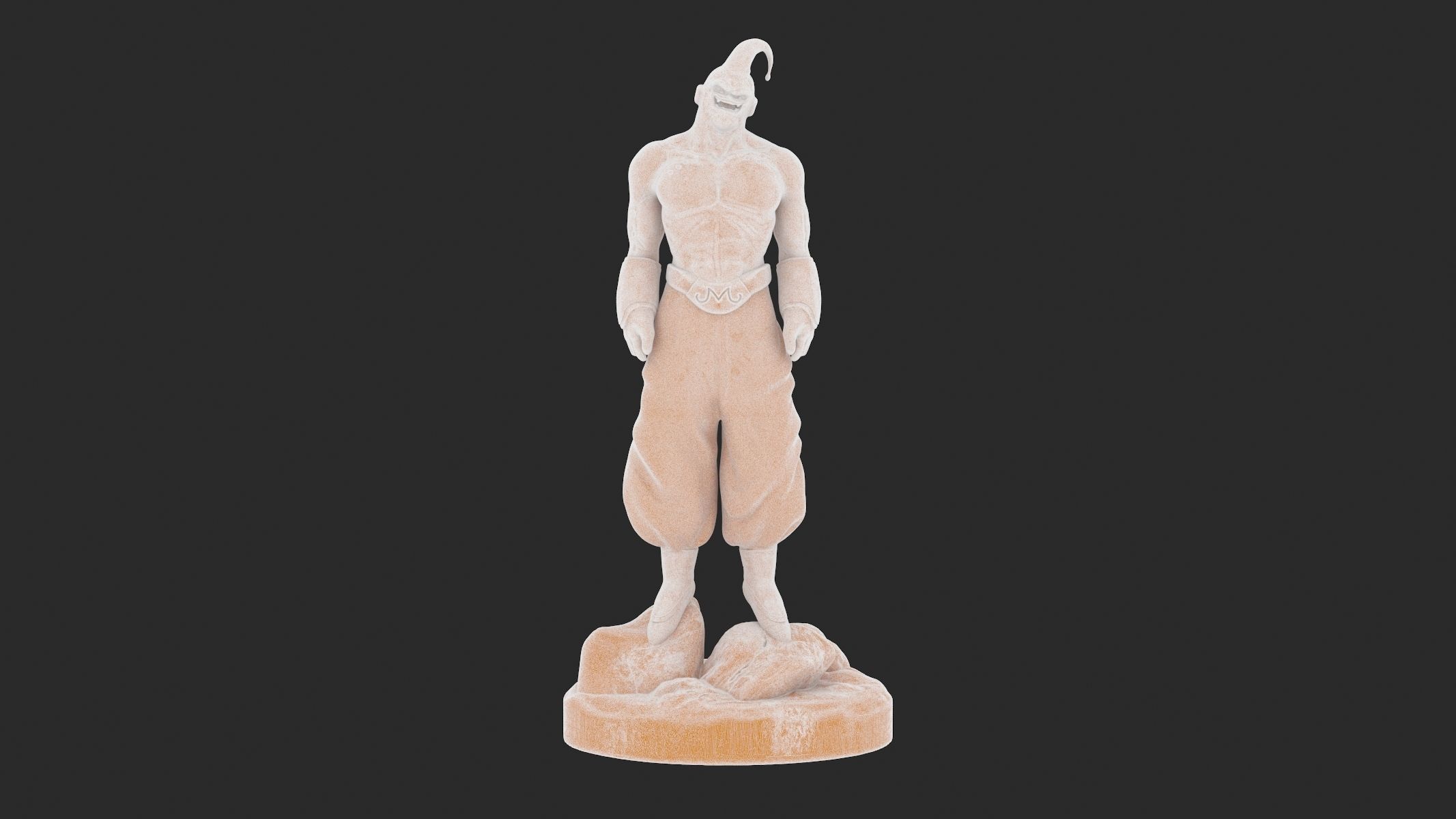Majin Buu Thin 3D Print 3D print model_11