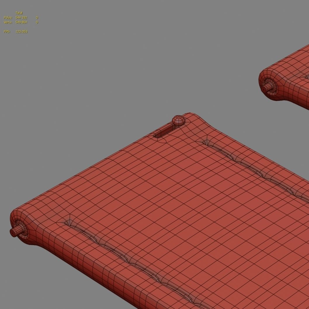 Strap watch Hexagon material PBR Low-poly 3D model_22