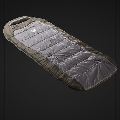 Sleeping Bag Low-poly 3D model