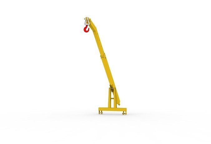  CRANE FOR TRACTOR - GUINDASTE PARA TRATOR 3D model