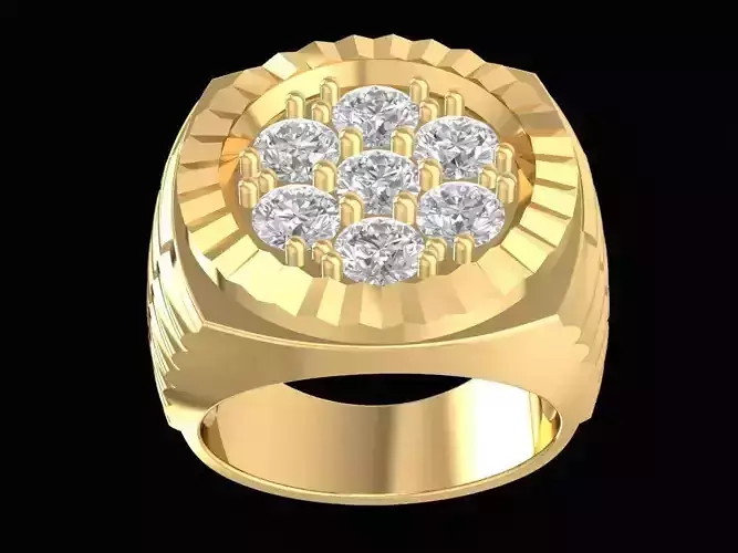 LUXURY DIAMOND RING FOR MEN 2151