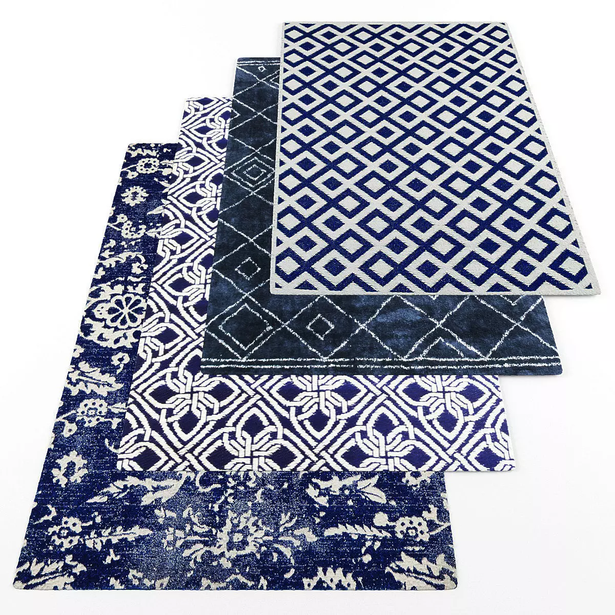 Rugs set203 3D model