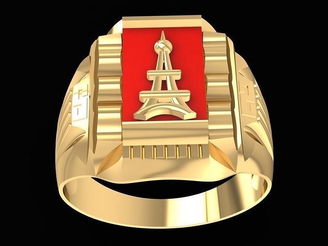 LUXURY ring for men 2160 3D print model