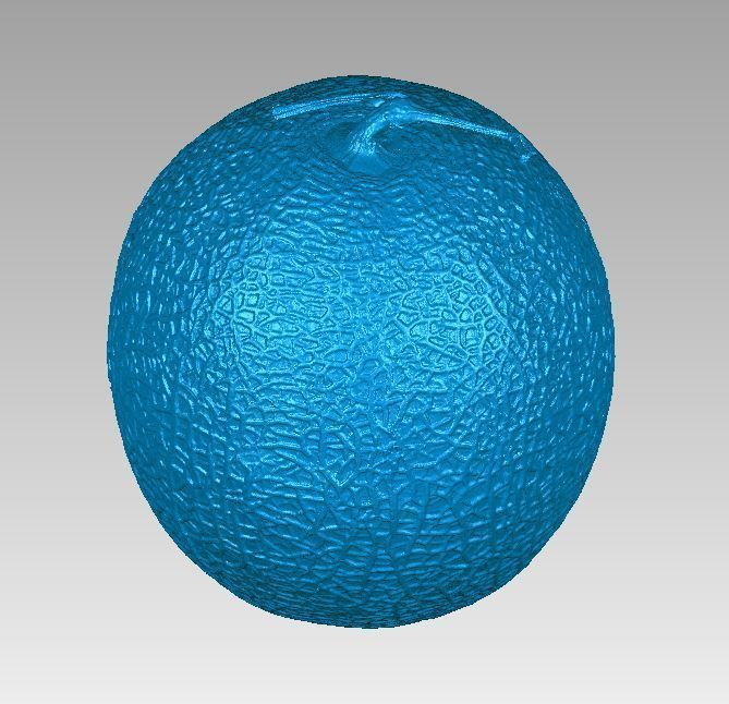 Real Honeydew Melon Natural 3D Scan High Detail 3D print model_2