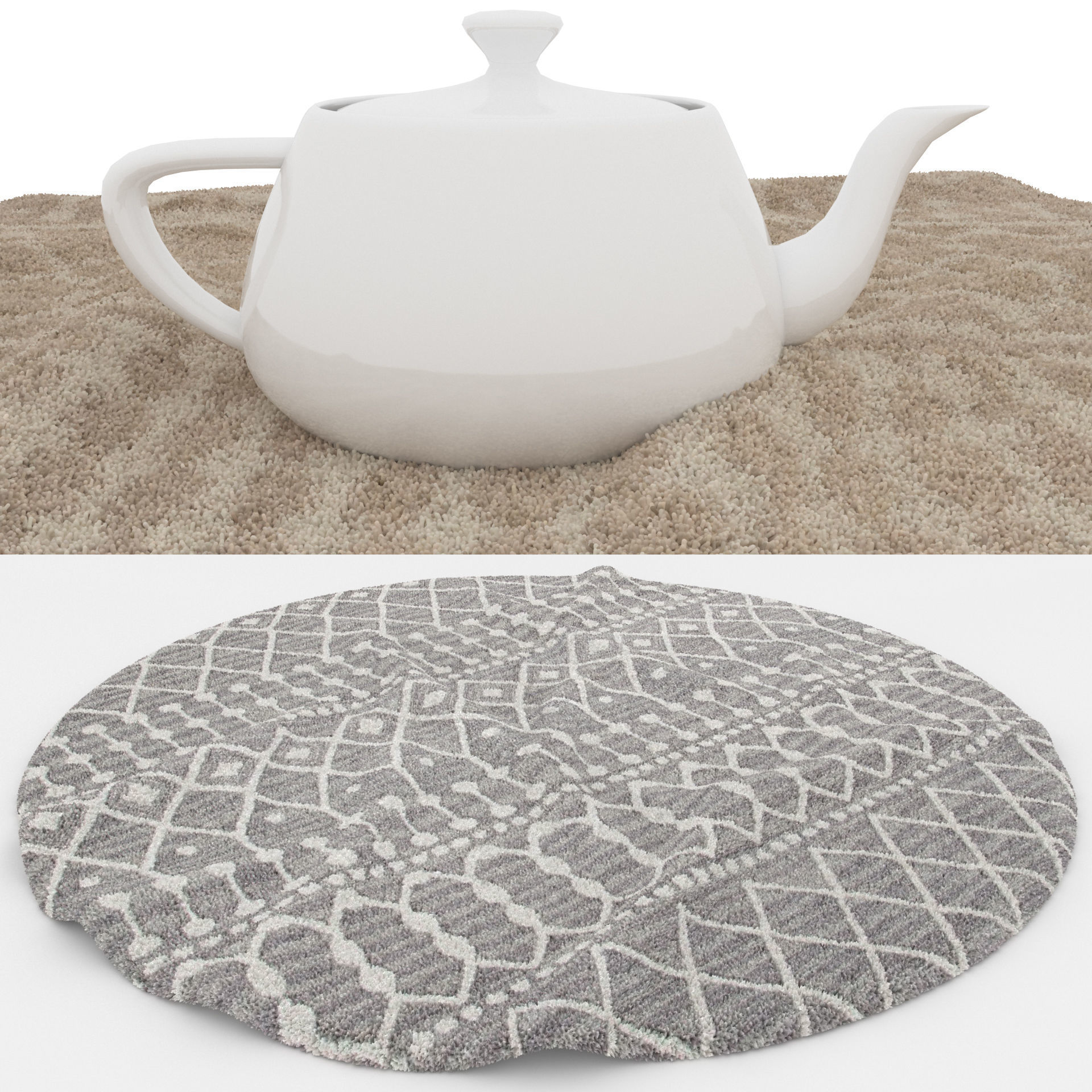 Rugs No 270 Low-poly 3D model_1