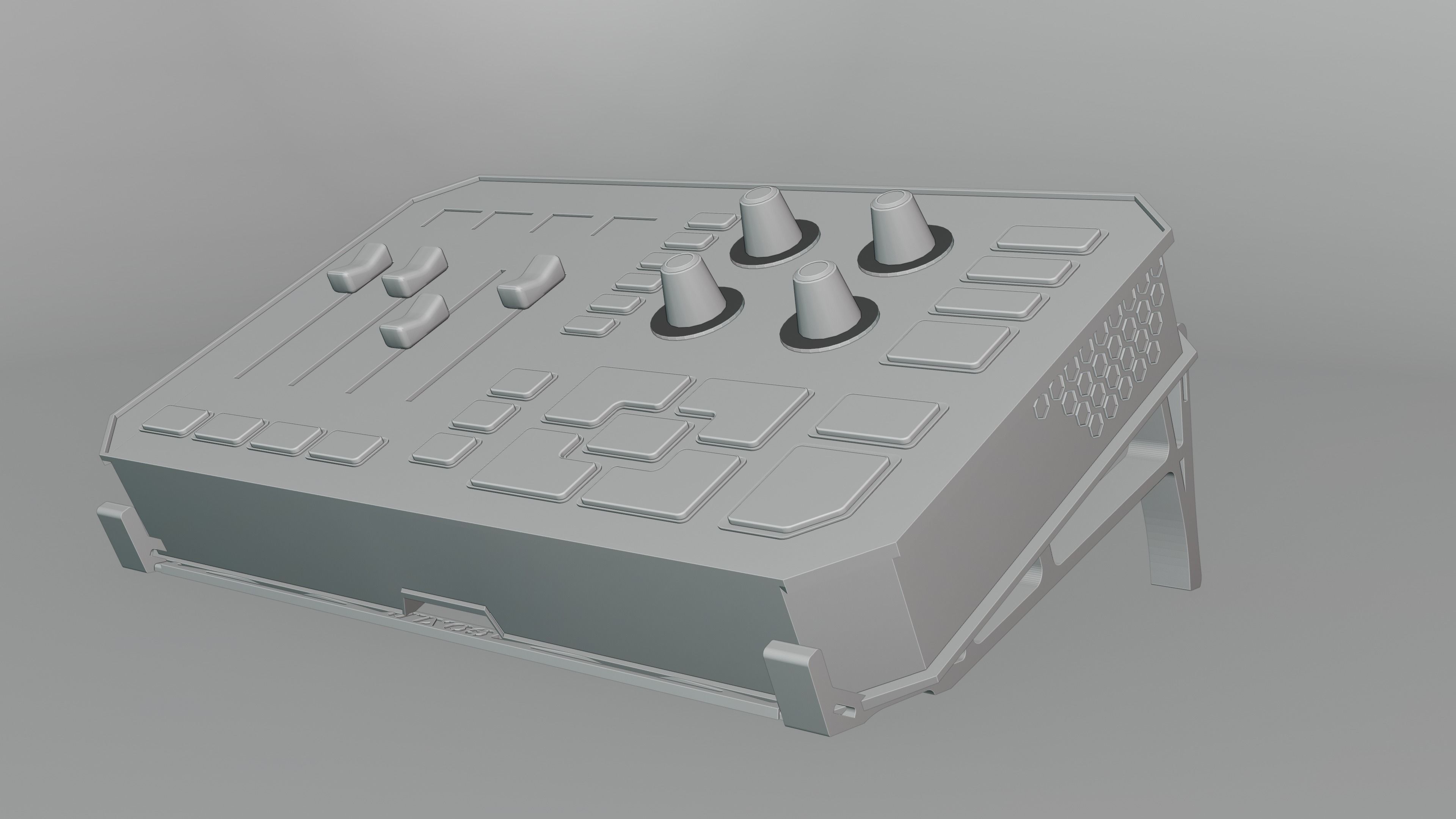 GoXlr 3d Model electronic music controller 3D model_1