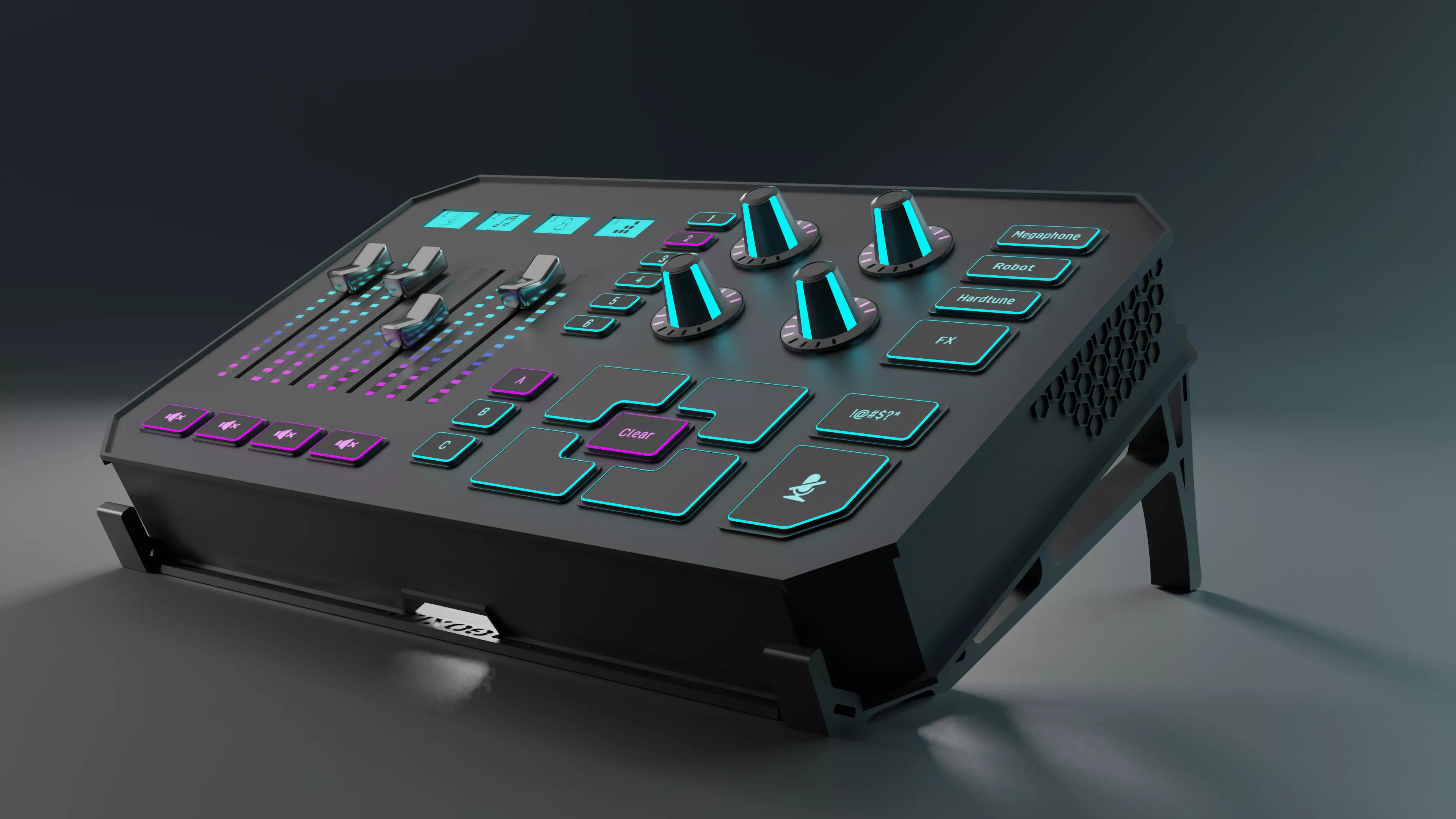 GoXlr 3d Model electronic music controller 3D model_0