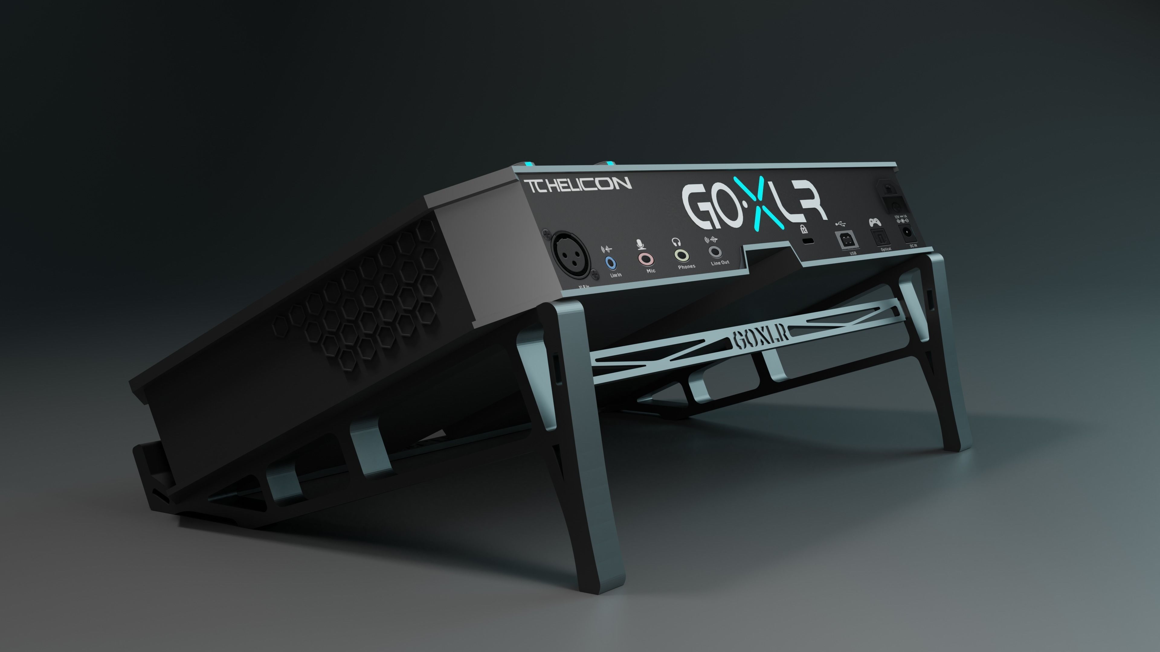 GoXlr 3d Model electronic music controller 3D model_2