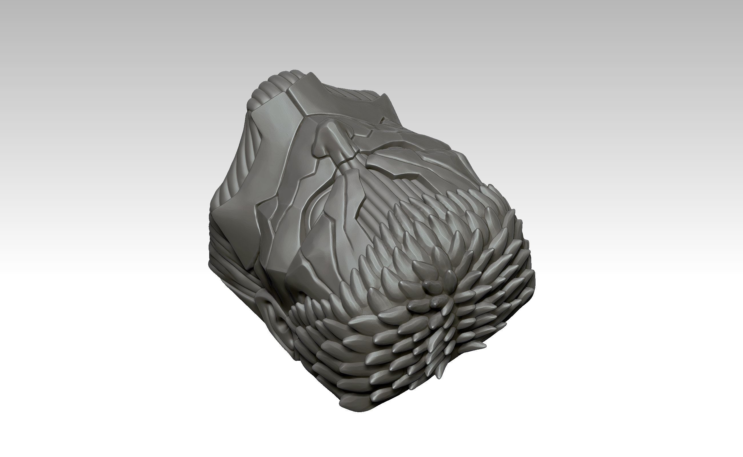 Armored Titan - Keycap 3D for mechanical keyboard - AOT SNK -  3D print model_9