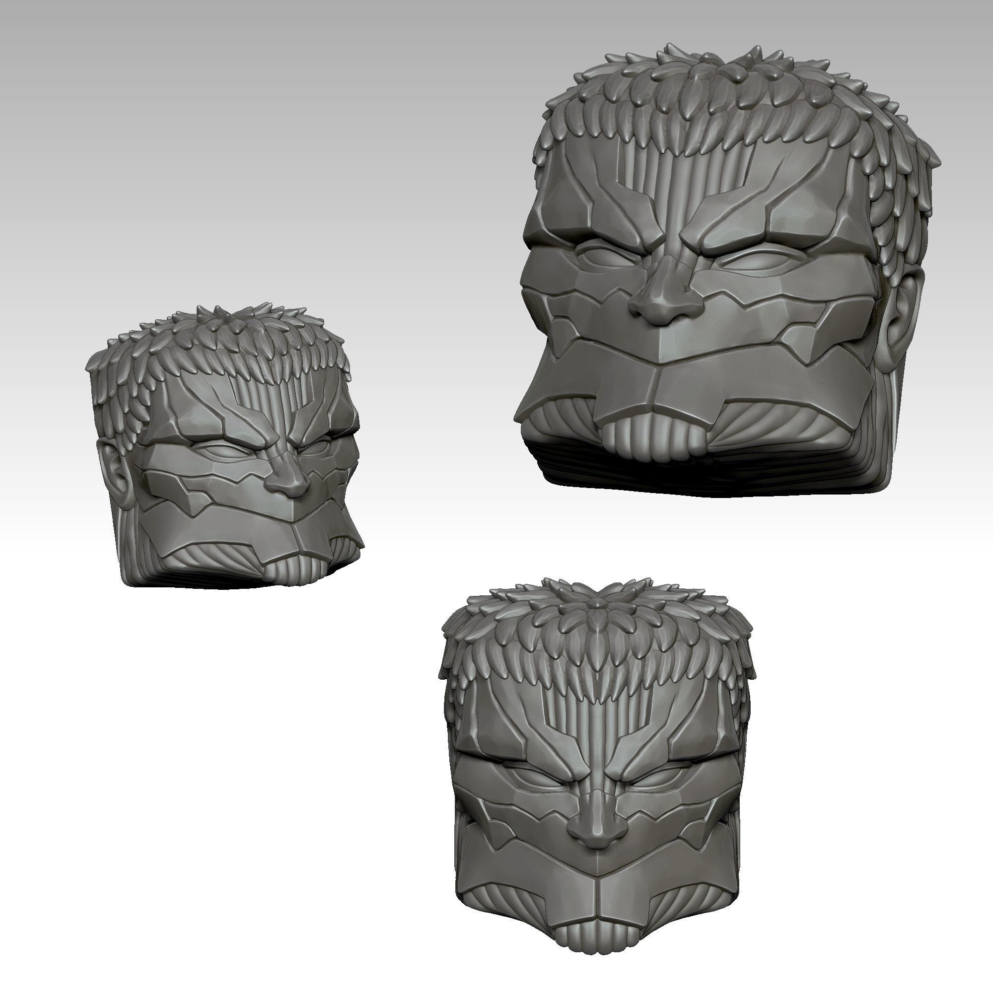 Armored Titan - Keycap 3D for mechanical keyboard - AOT SNK -  3D print model_4