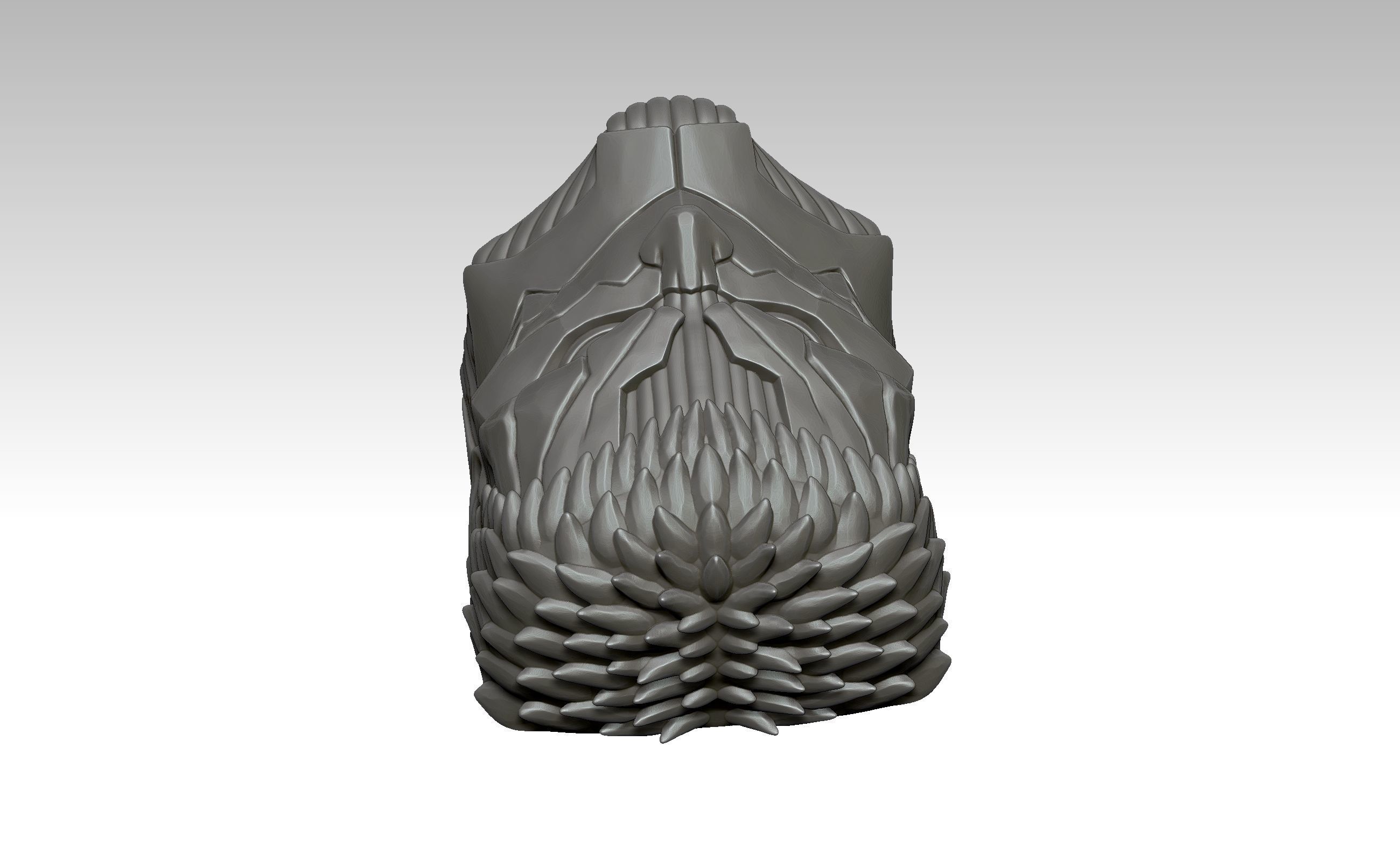 Armored Titan - Keycap 3D for mechanical keyboard - AOT SNK -  3D print model_10