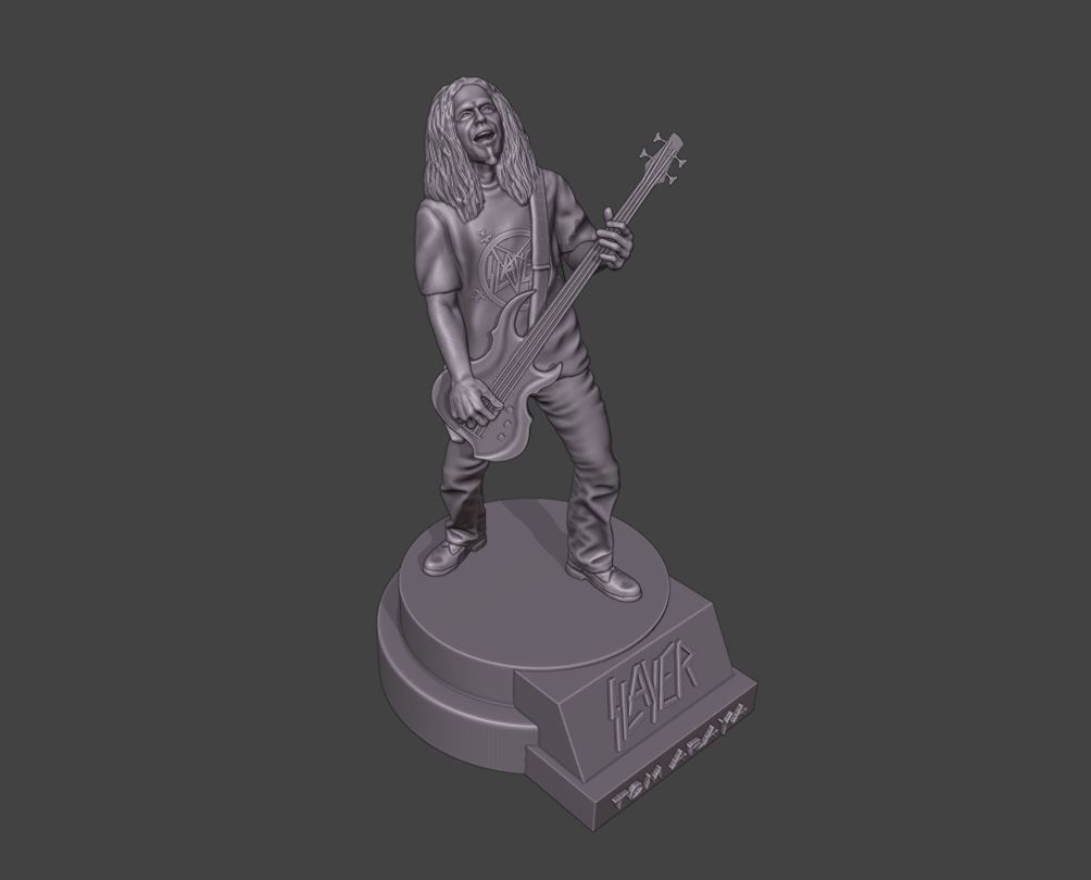 tom araya - Slayer 3d printing 3D print model_18