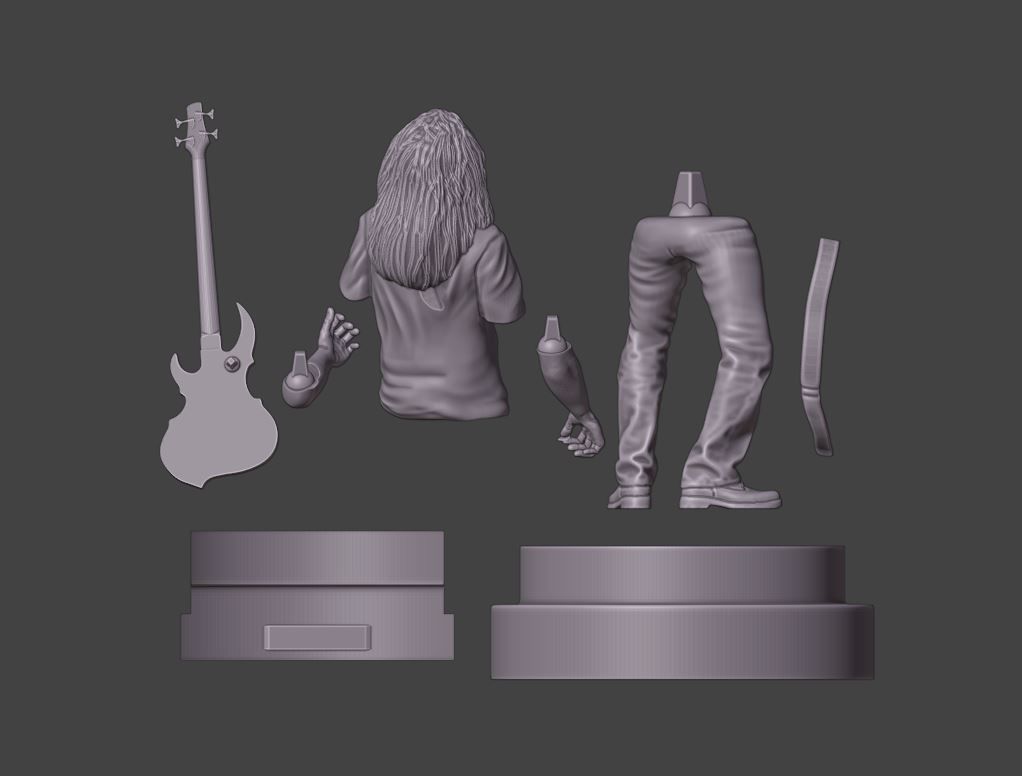 tom araya - Slayer 3d printing 3D print model_16