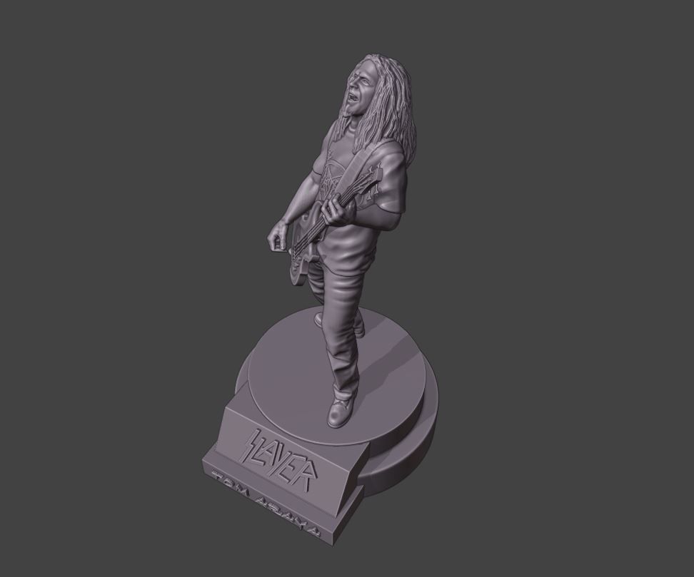 tom araya - Slayer 3d printing 3D print model_17
