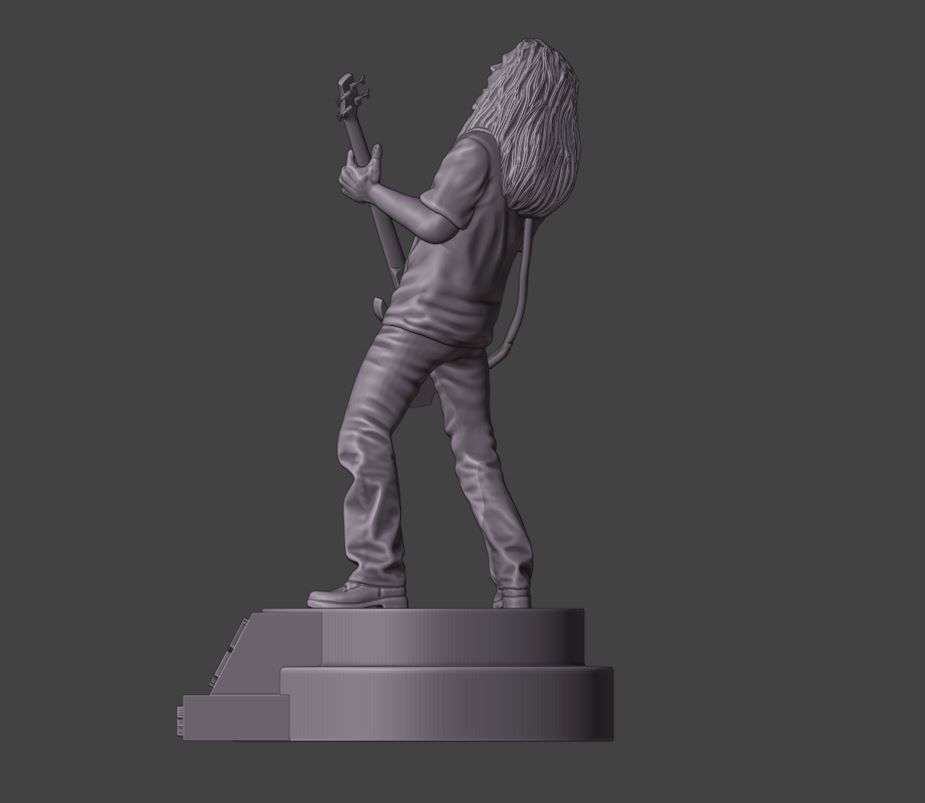 tom araya - Slayer 3d printing 3D print model_5