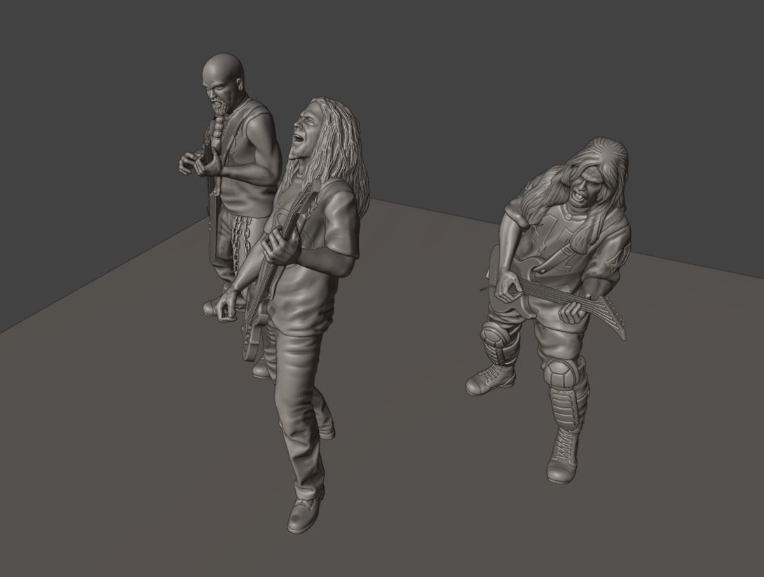 tom araya - Slayer 3d printing 3D print model_24