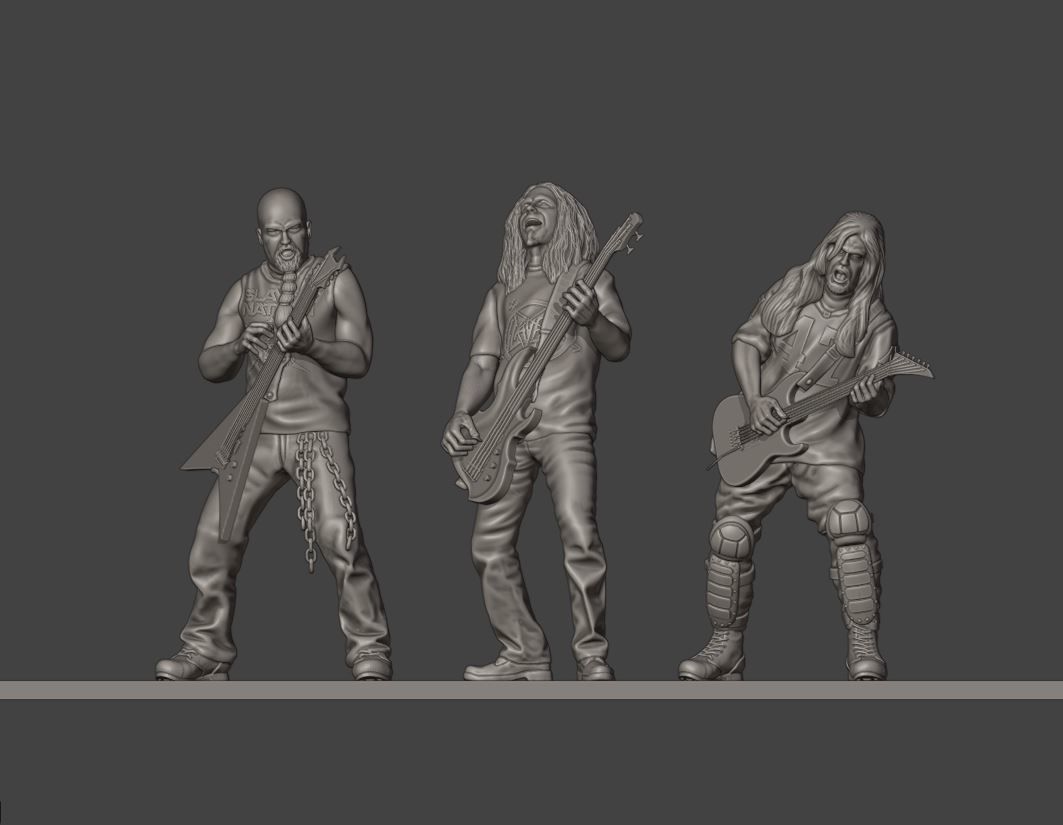 tom araya - Slayer 3d printing 3D print model_10