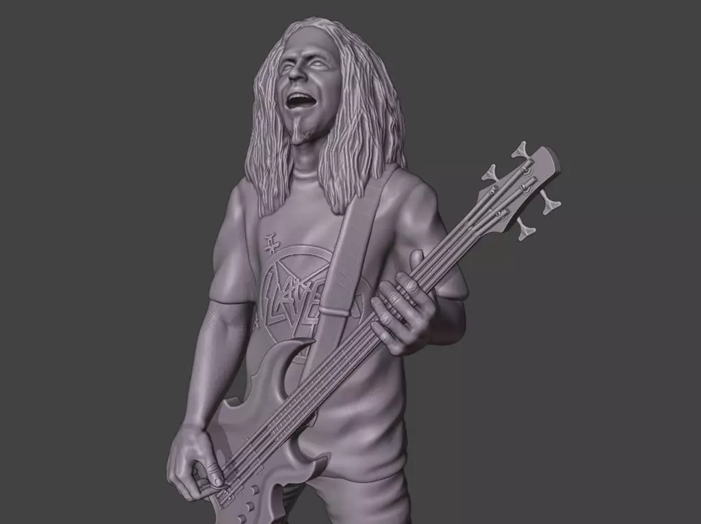 tom araya - Slayer 3d printing 3D print model_0