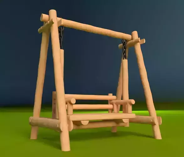 Cartoon Hanging Bench