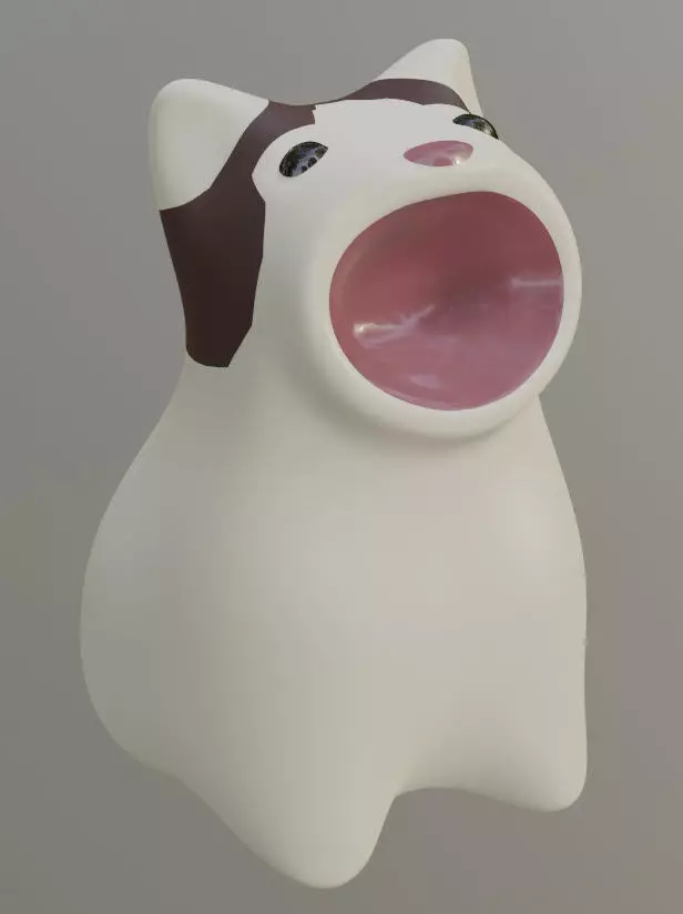 pop cat 3D print model