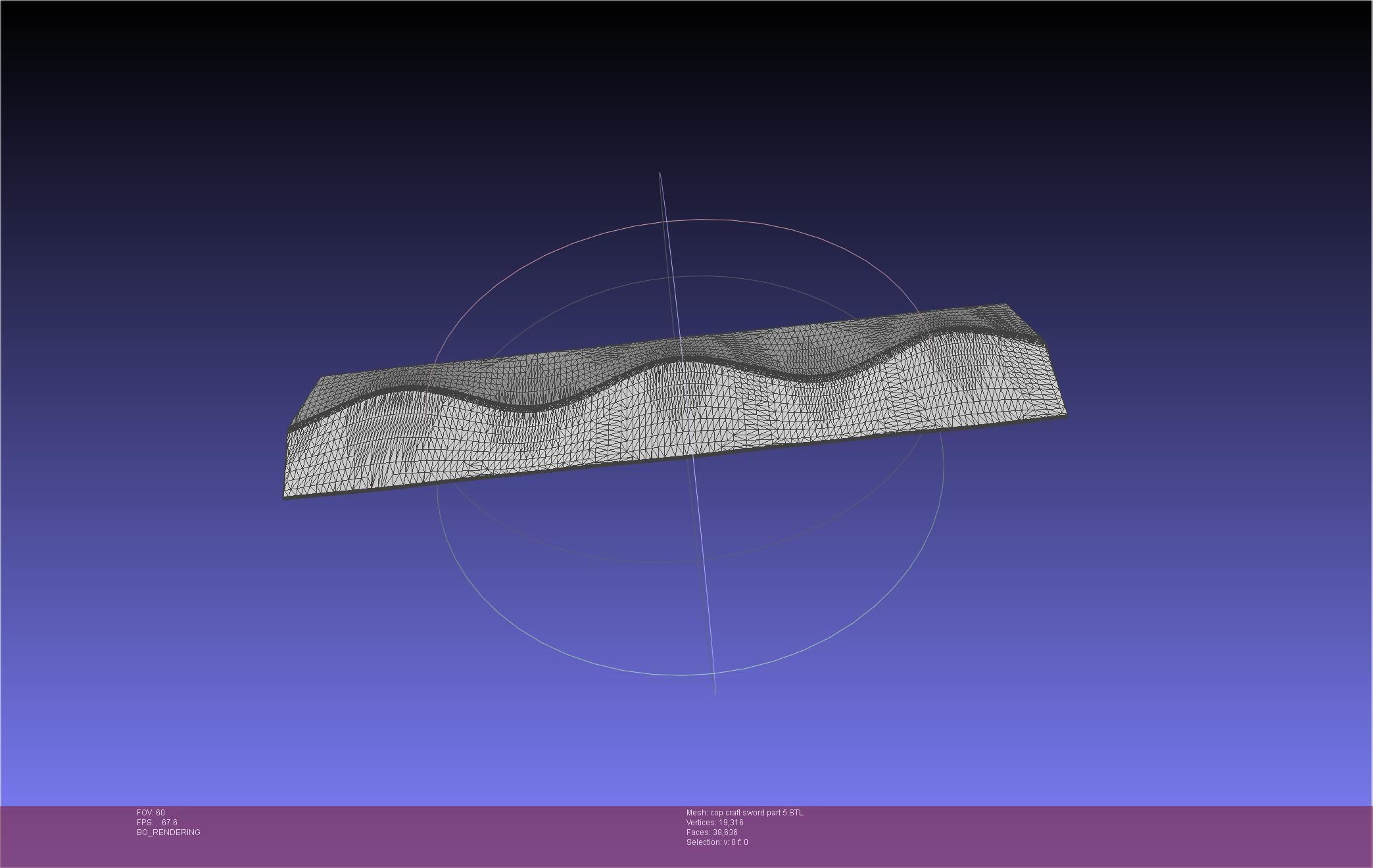 Cop Craft Sword Printable Assembly 3D print model_140