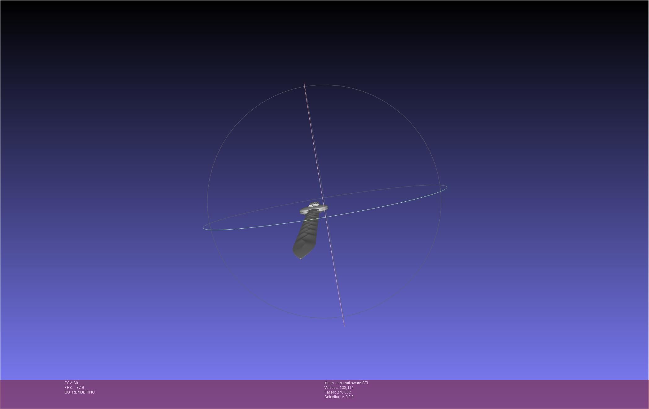 Cop Craft Sword Printable Assembly 3D print model_54