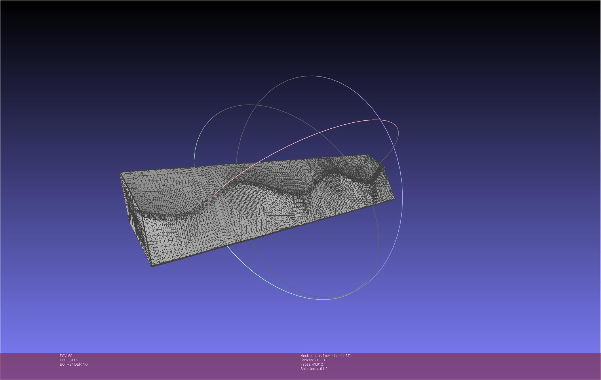 Cop Craft Sword Printable Assembly 3D print model_136