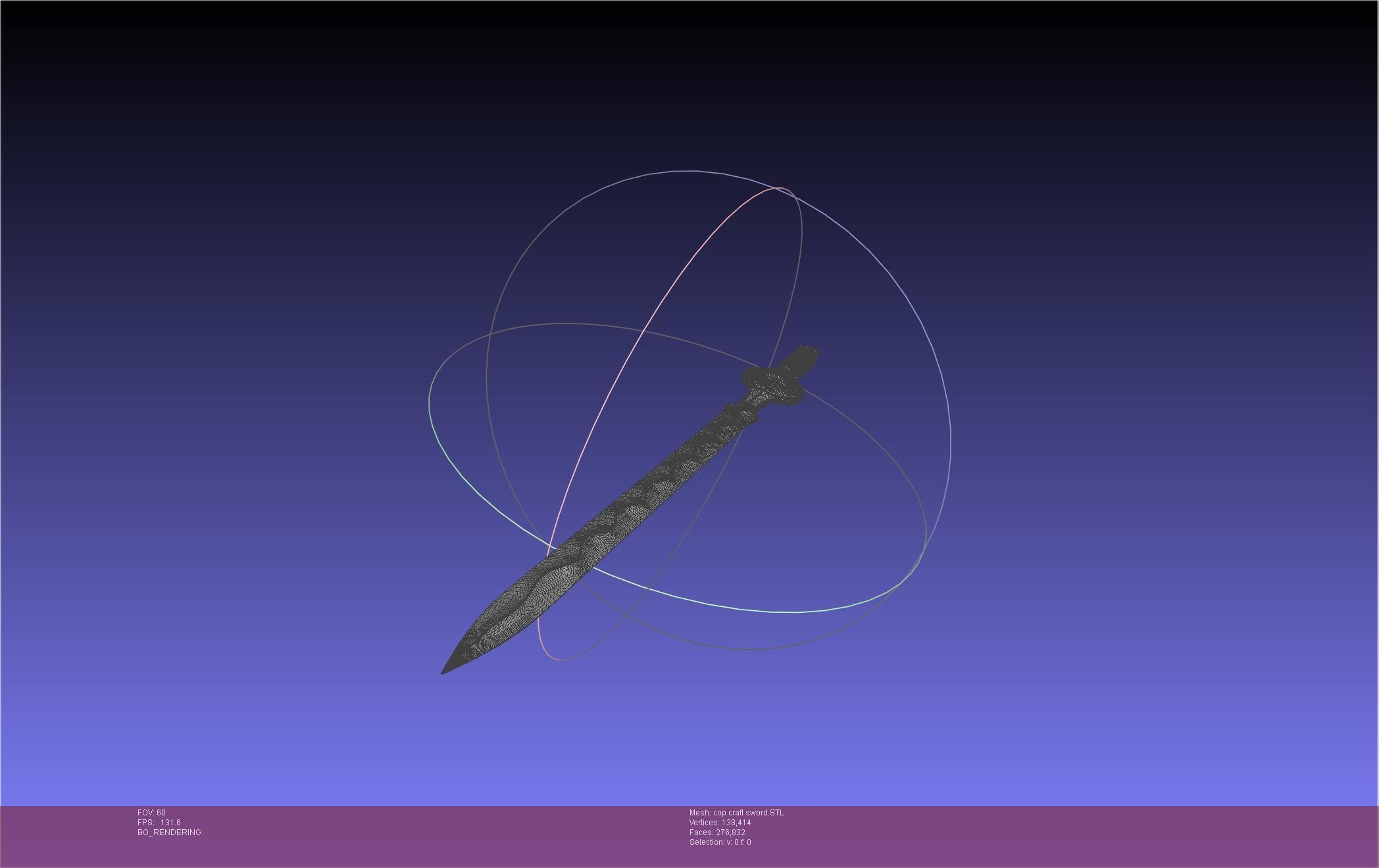 Cop Craft Sword Printable Assembly 3D print model_62