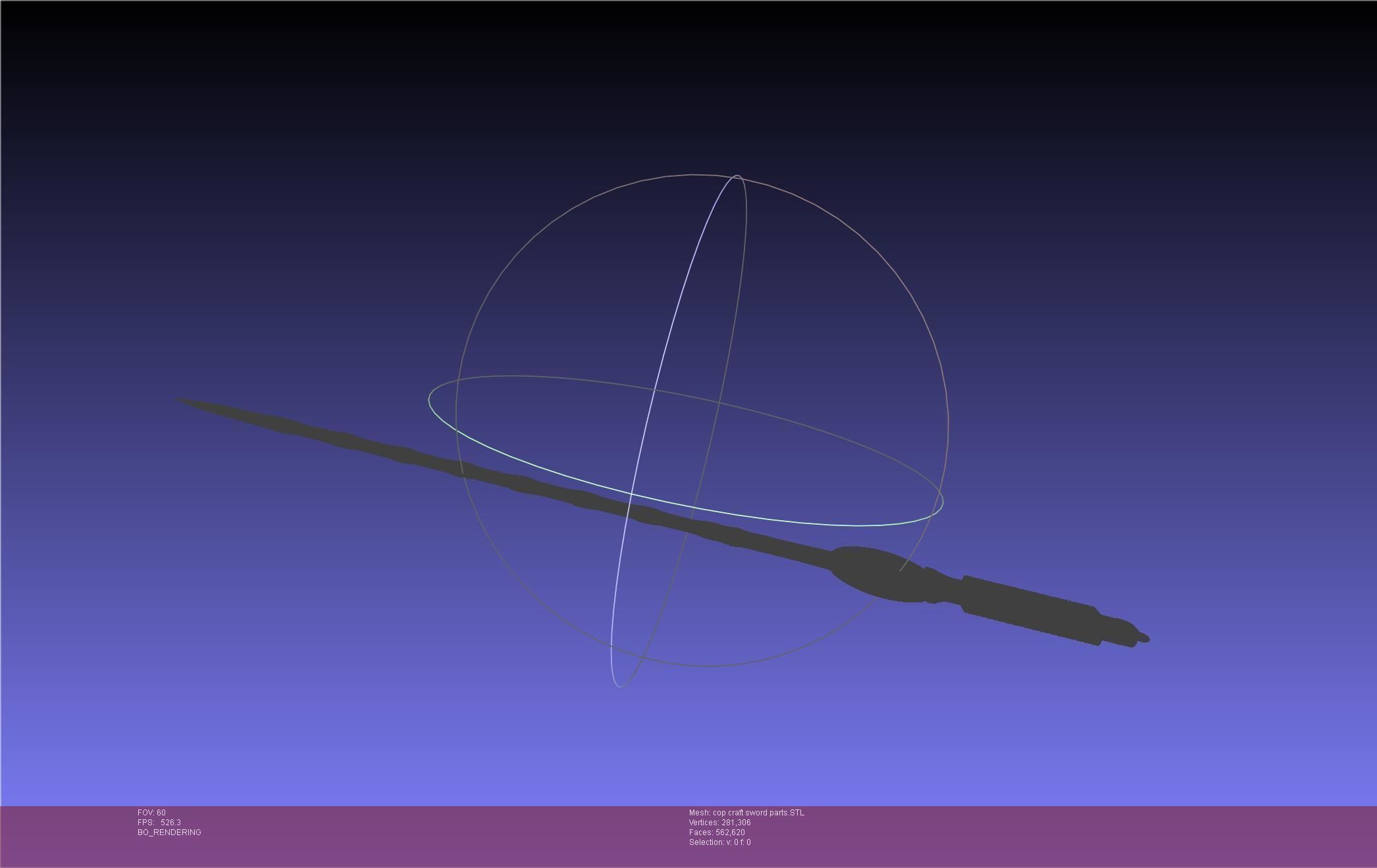 Cop Craft Sword Printable Assembly 3D print model_98