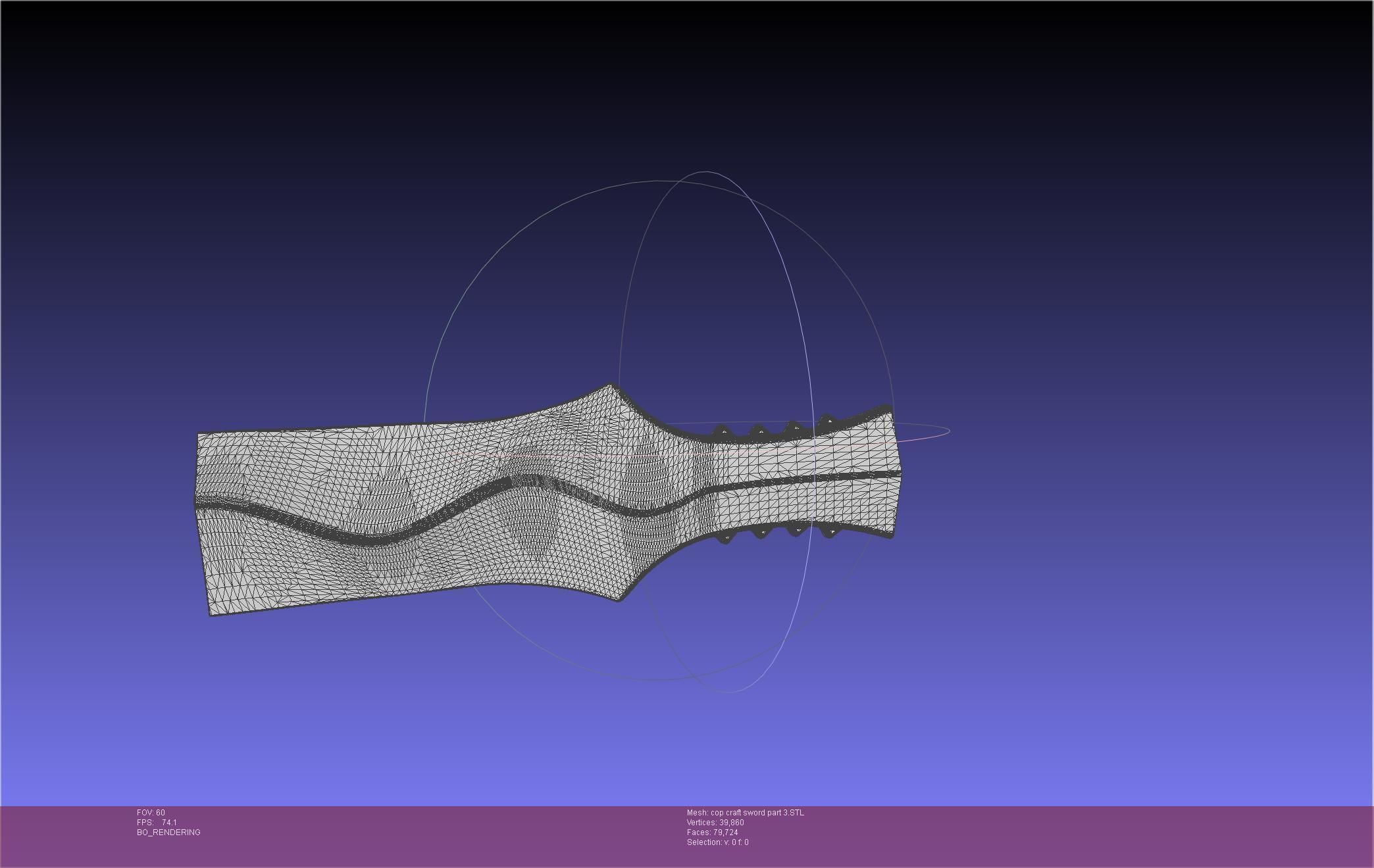 Cop Craft Sword Printable Assembly 3D print model_118