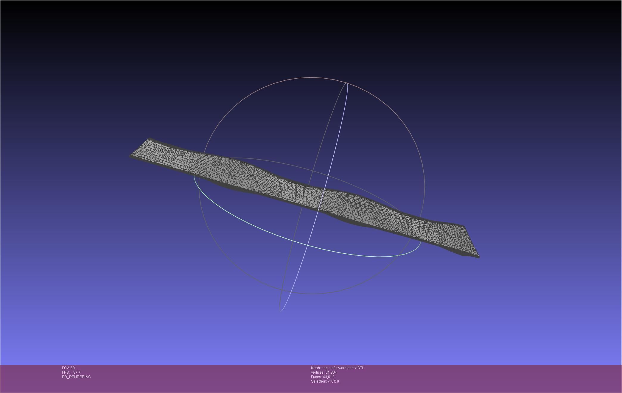 Cop Craft Sword Printable Assembly 3D print model_130