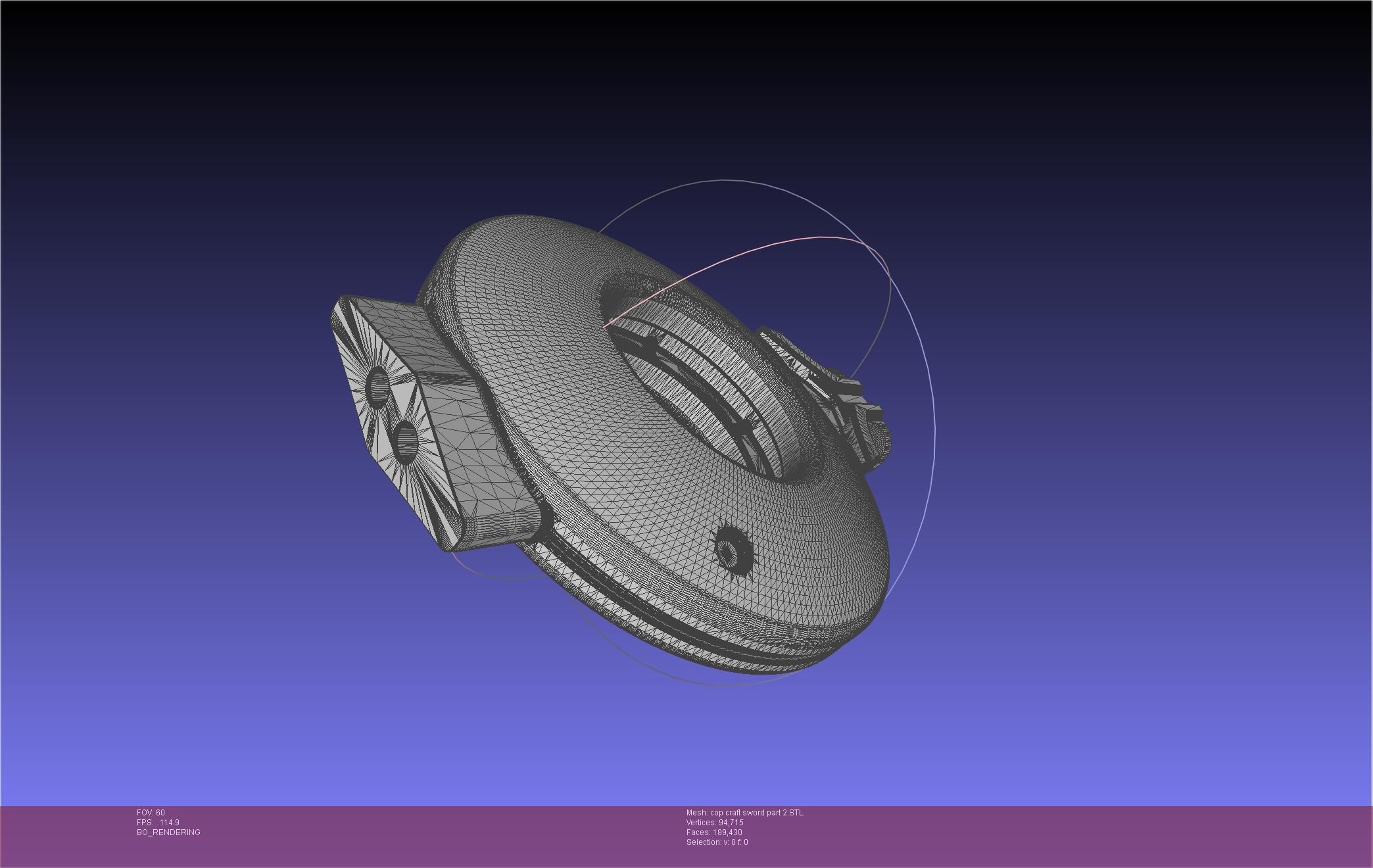 Cop Craft Sword Printable Assembly 3D print model_112