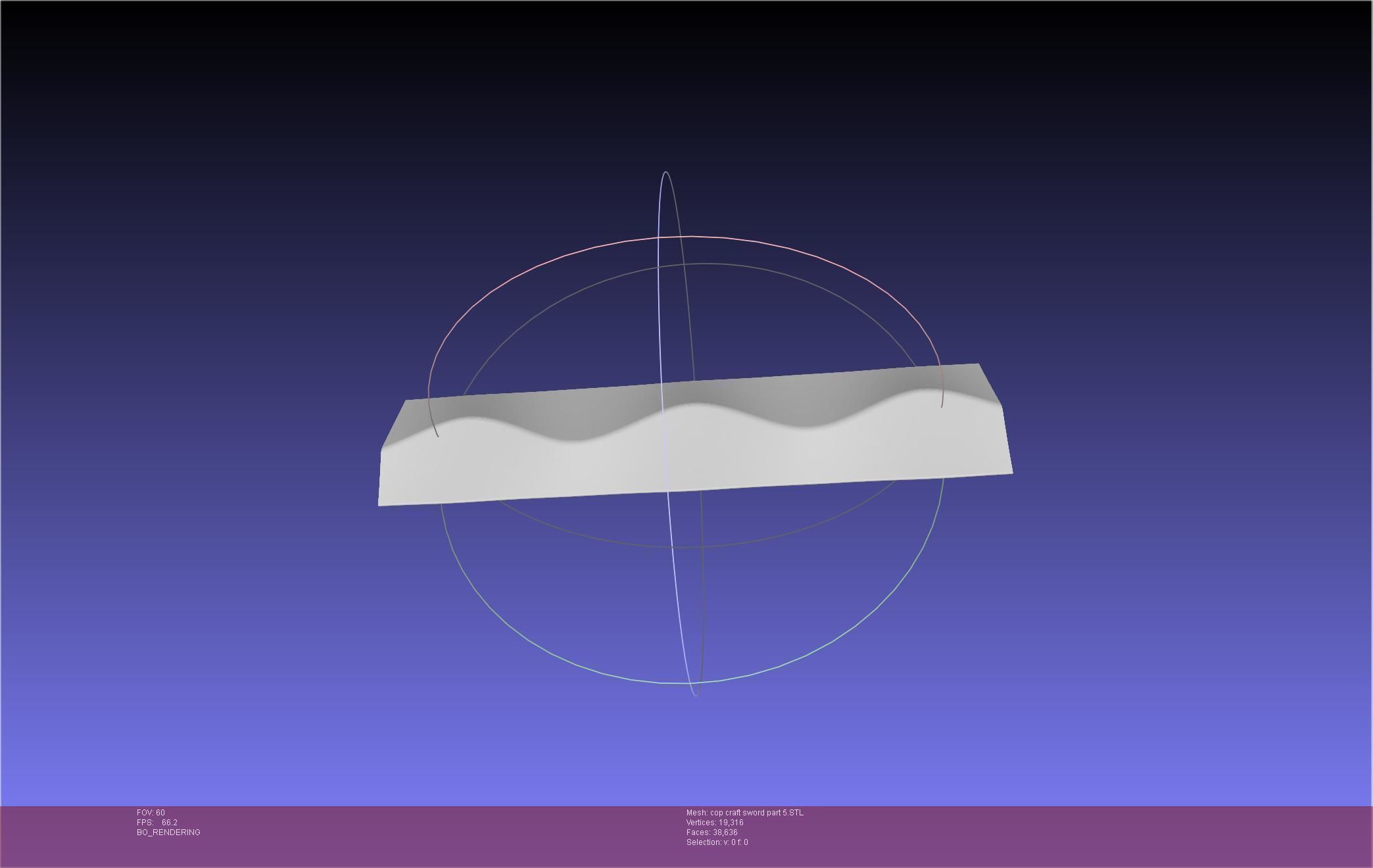 Cop Craft Sword Printable Assembly 3D print model_141