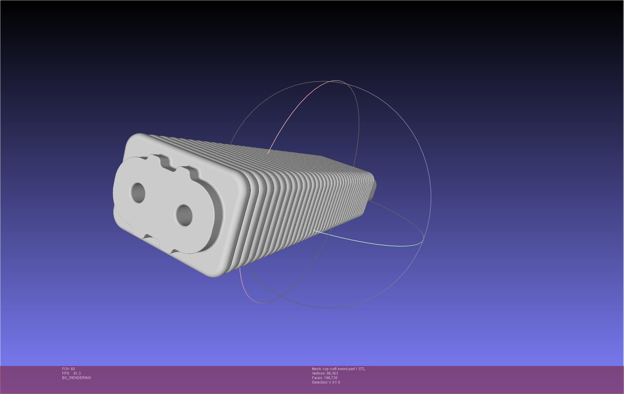 Cop Craft Sword Printable Assembly 3D print model_104