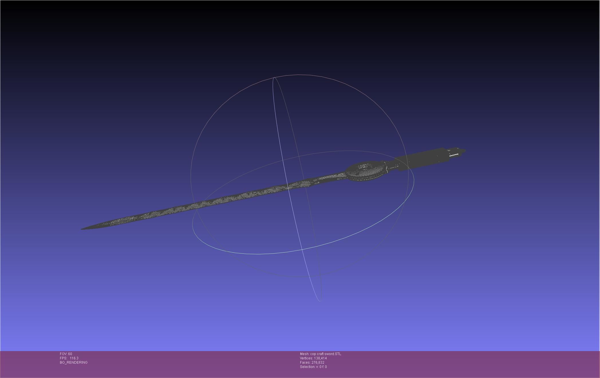 Cop Craft Sword Printable Assembly 3D print model_68