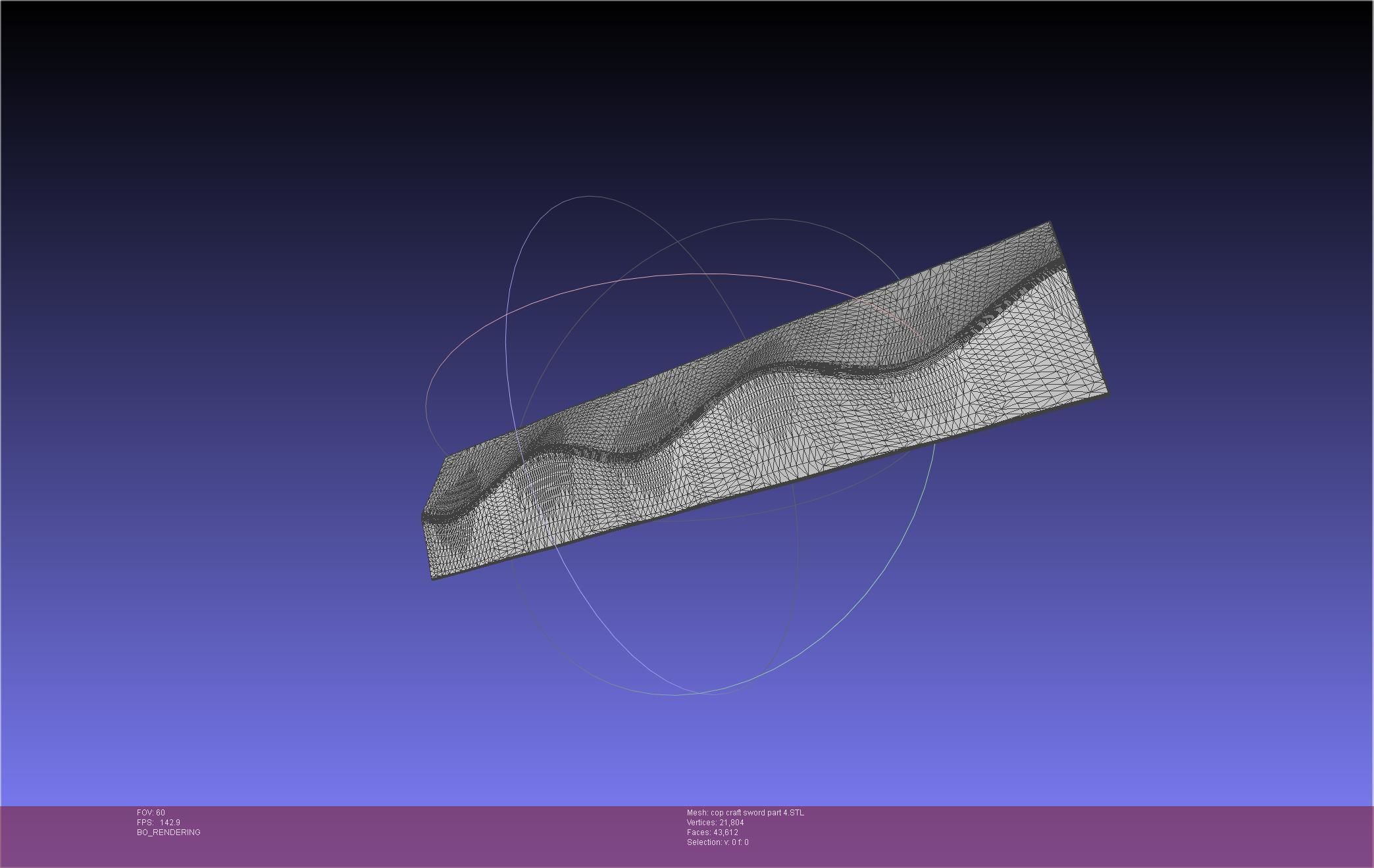 Cop Craft Sword Printable Assembly 3D print model_143