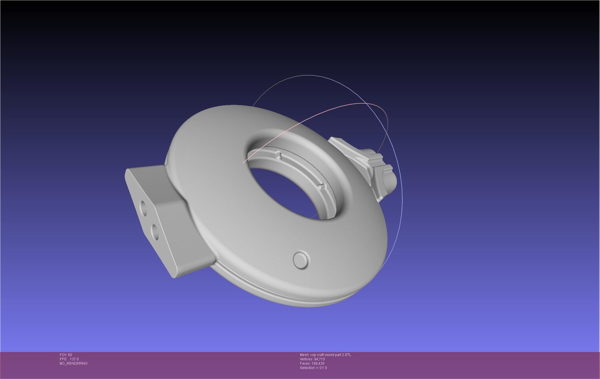 Cop Craft Sword Printable Assembly 3D print model_111