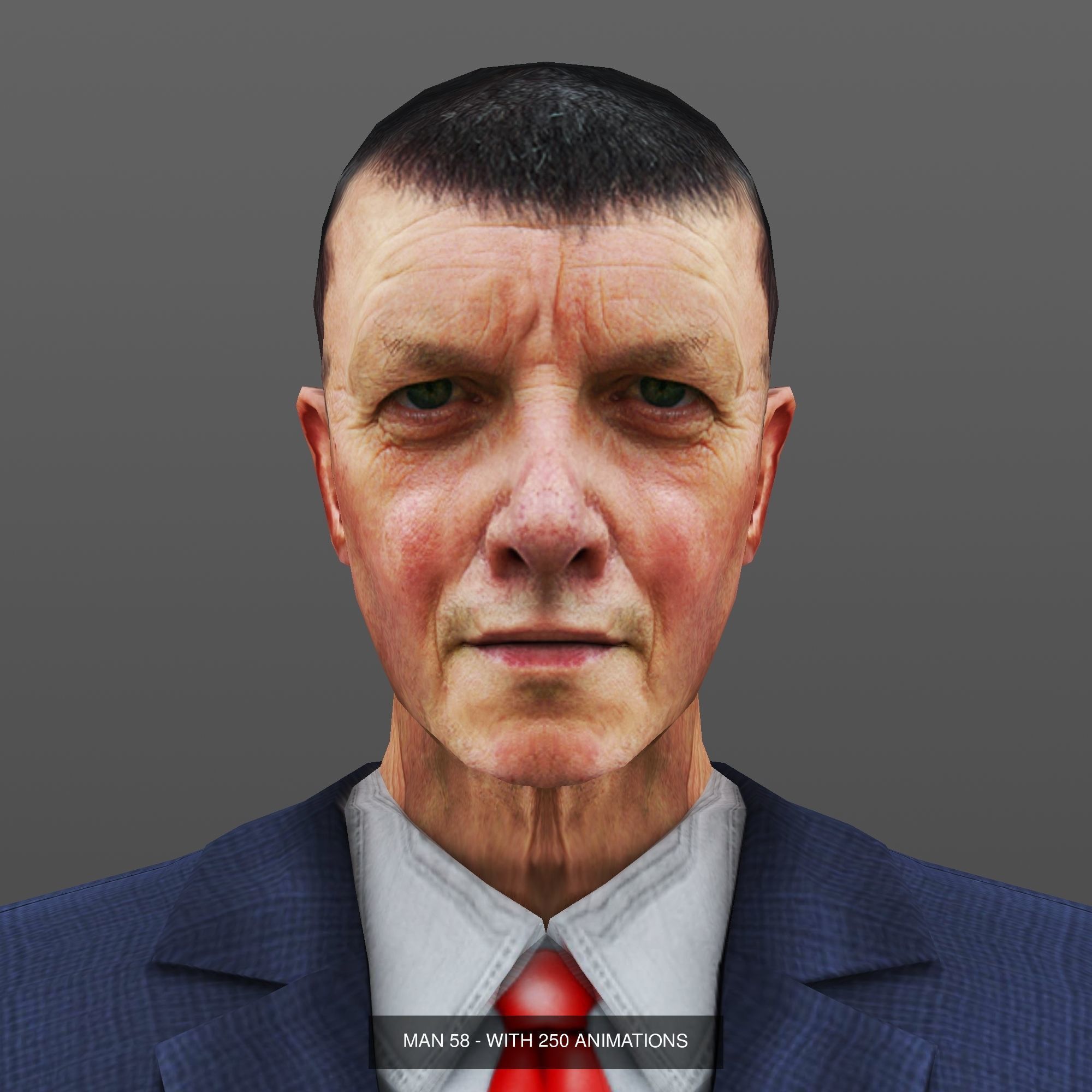 MAN 56 TO 60 3D Model Collection_13