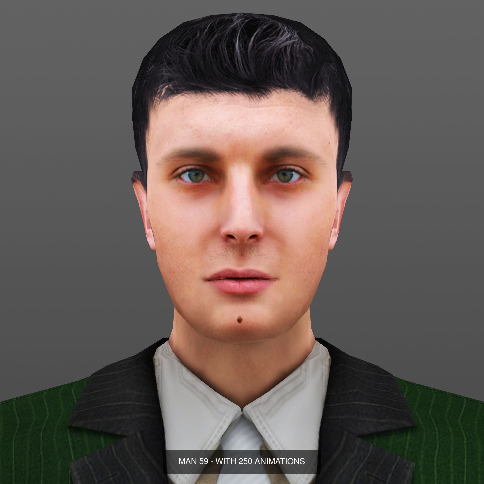 MAN 56 TO 60 3D Model Collection_15