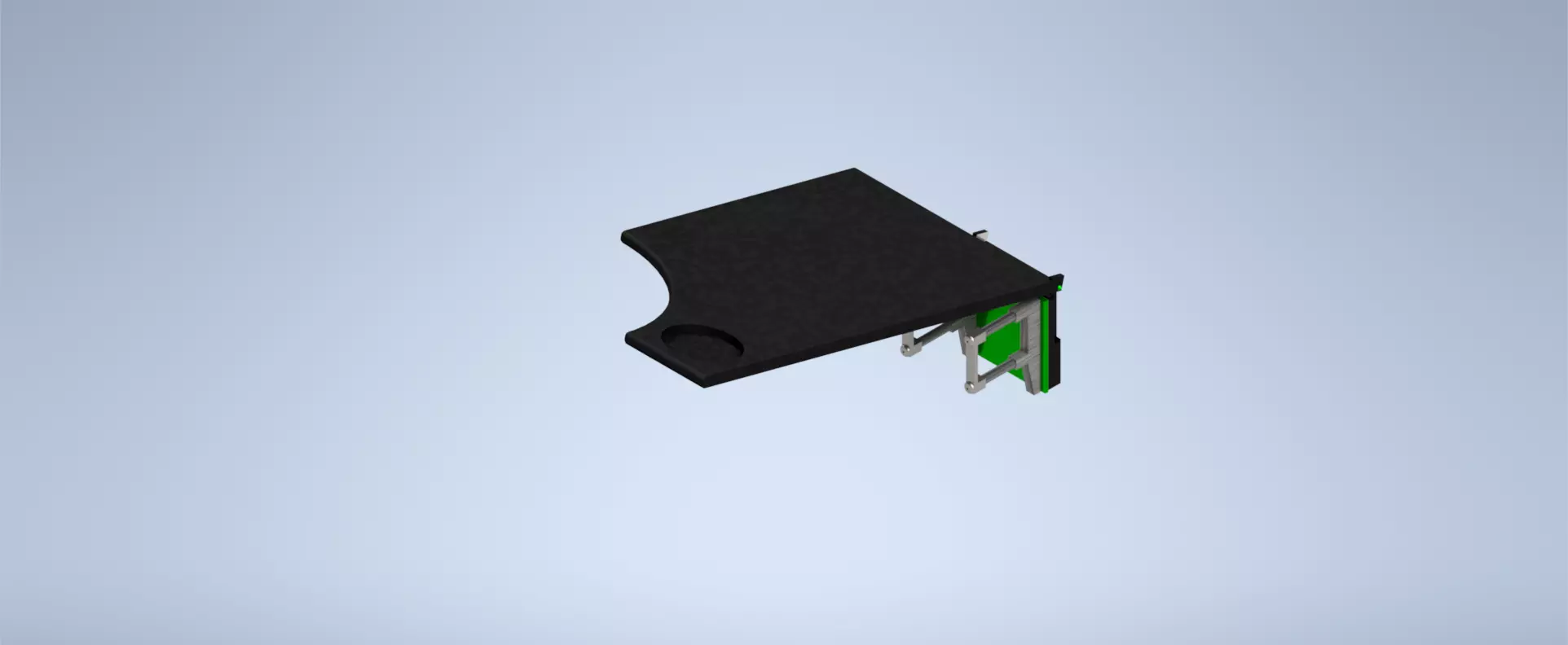 Wheel chair table Free 3D print model