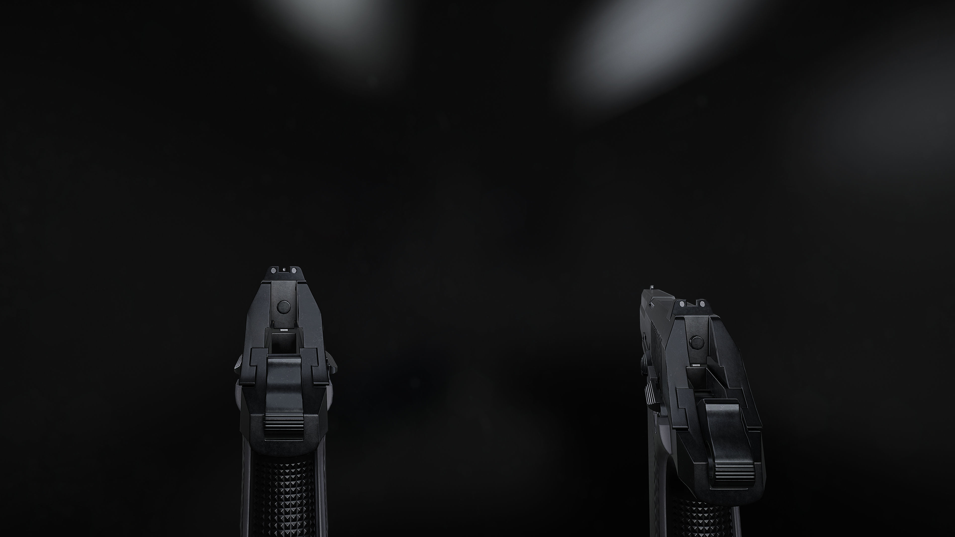 G2 Combat Pistol Free low-poly 3D model_7