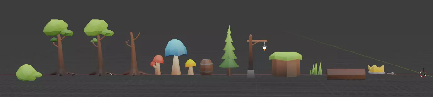 Tyrique Asset Pack 3D model_0