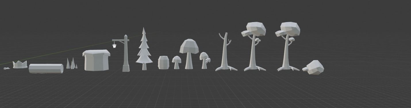 Tyrique Asset Pack 3D model_1