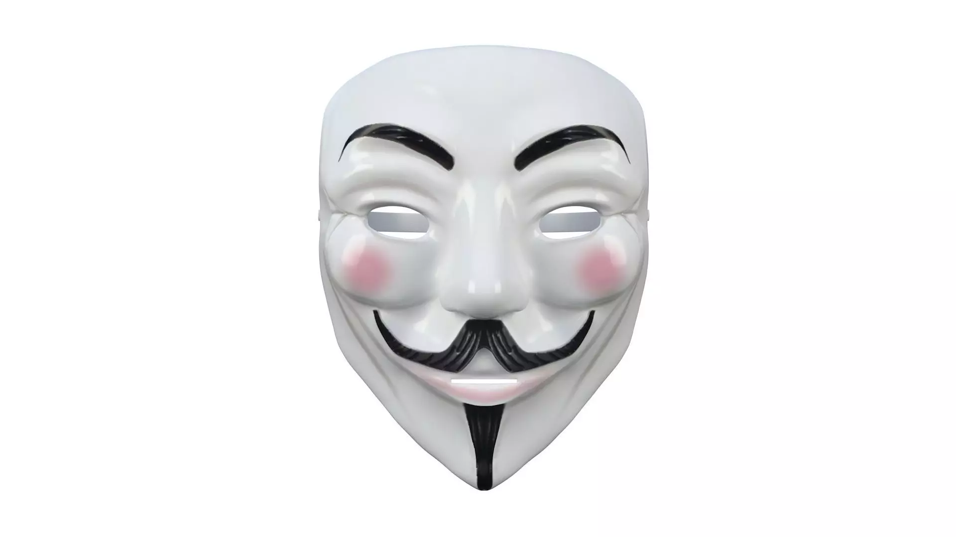 3D Guy Fawkes mask 3D model_0