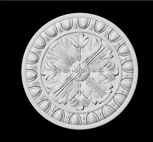 rosette dekor 3D model