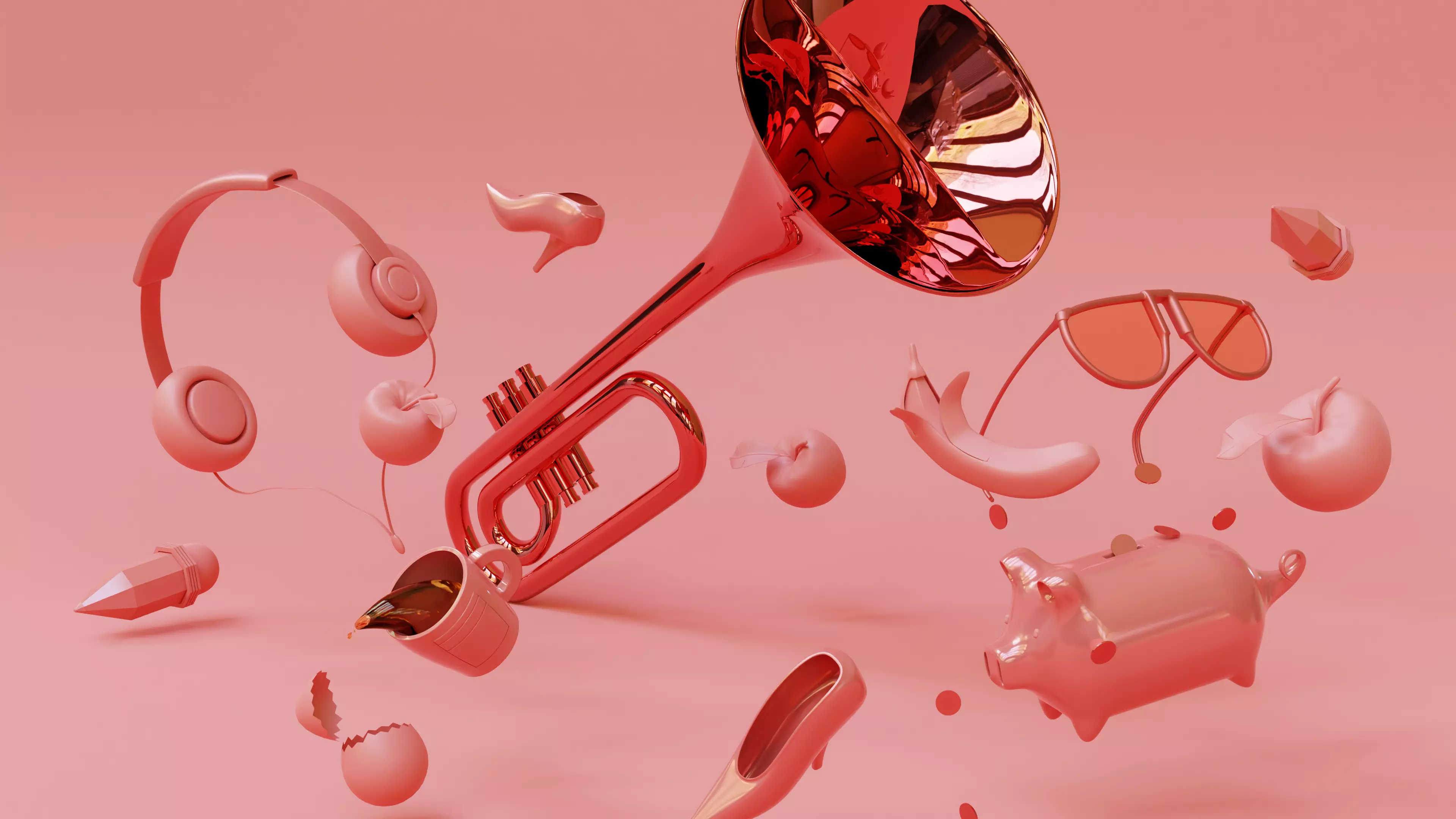 Red Stuffs Free 3D model_0