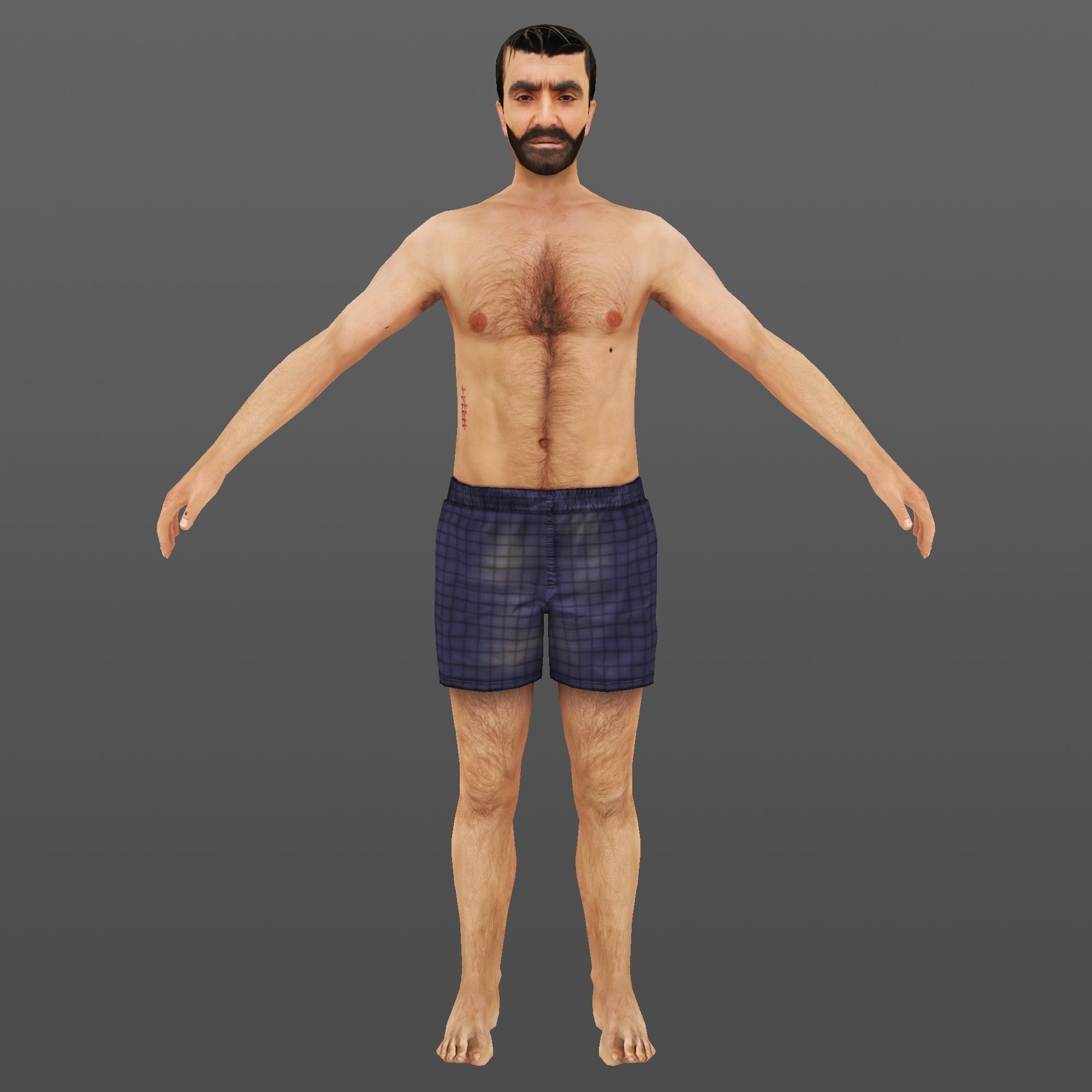 MAN 61 TO 70 3D Model Collection_26