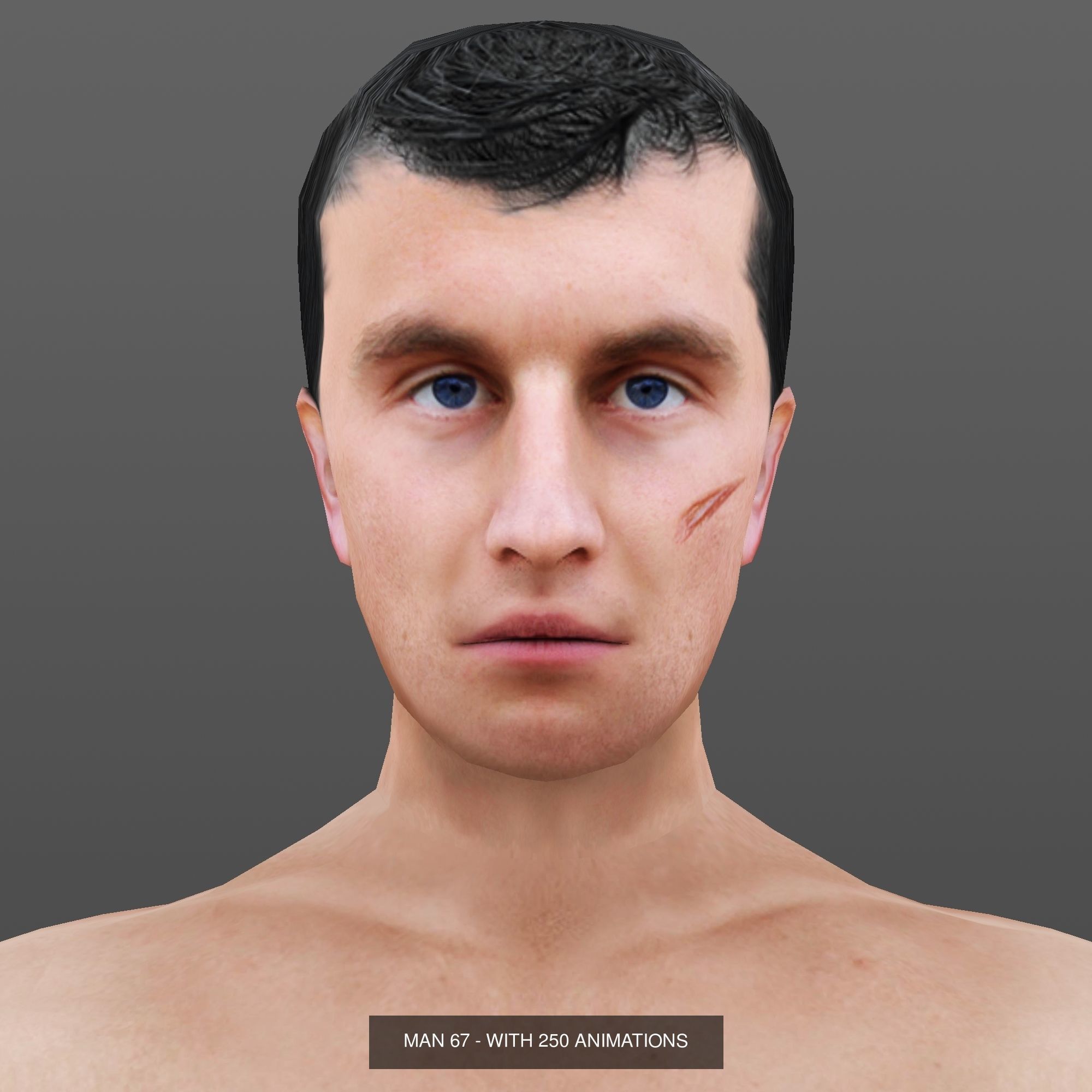 MAN 61 TO 70 3D Model Collection_19